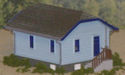Download the .stl file and 3D Print your own The Ionia House HO scale model for your model train set.